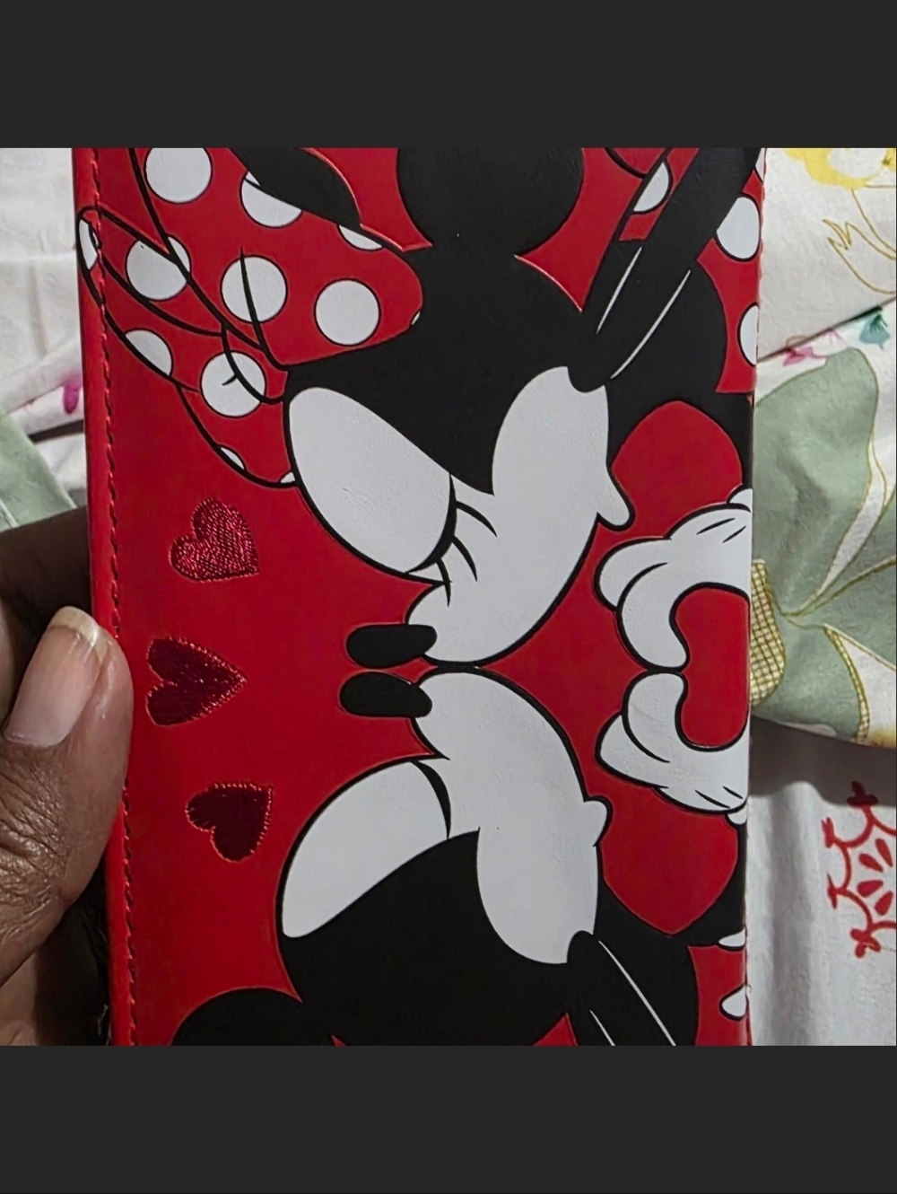Disney Red Minnie Mouse Wallet with Polka Bow
